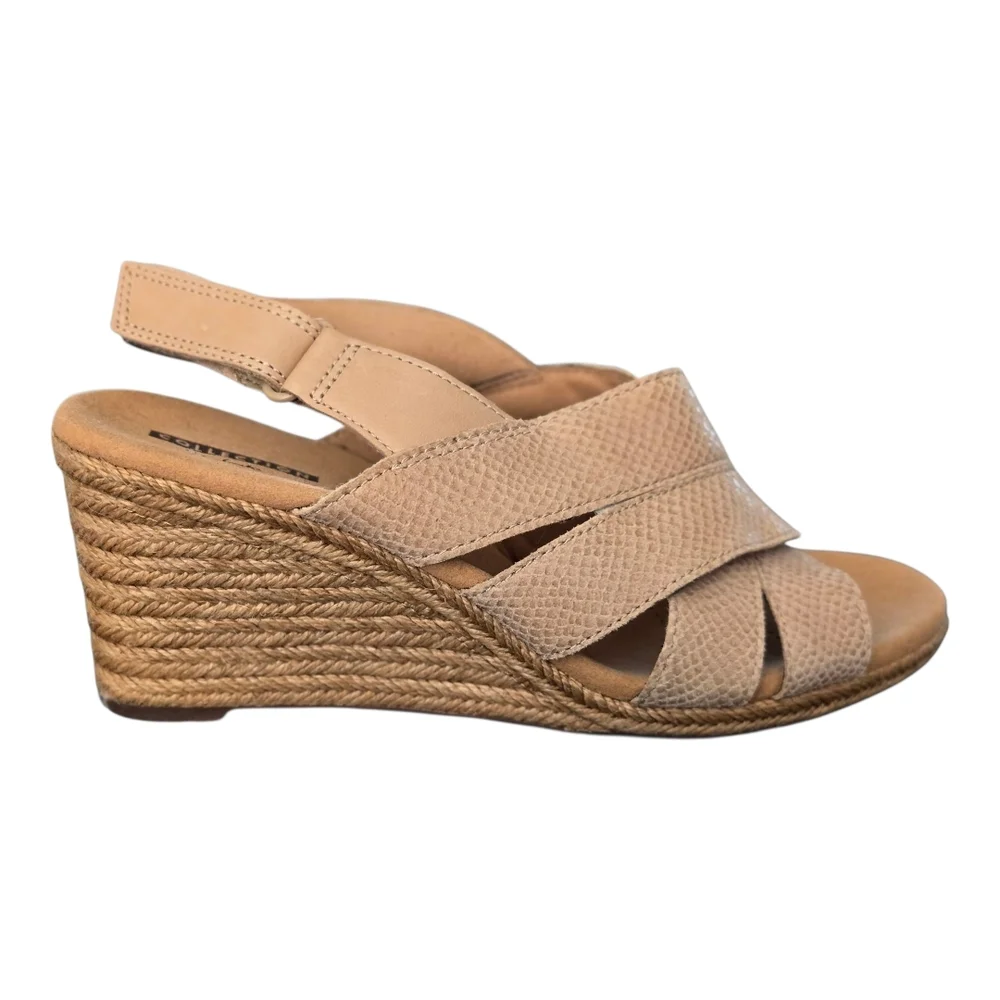 Clarks Lafley Krissy Ankle Strap Wedge Sandals Women's, Size 7.5 - Picture 2 of 8